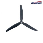 Hélices Gemfan 8046-3 de 3 Aspas y 8 Pulgadas, 1CW+1CCW, de Fibra de Vidrio y Nailon para Drones RC, Motor Recomendado: 2812